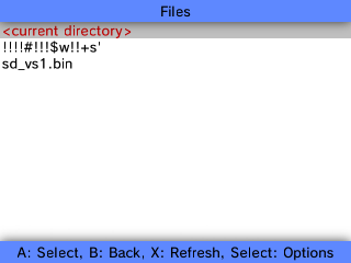 FBI Your directory with files