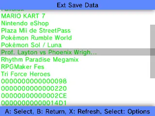 FBI Navigating to PLVSAA Ext Data